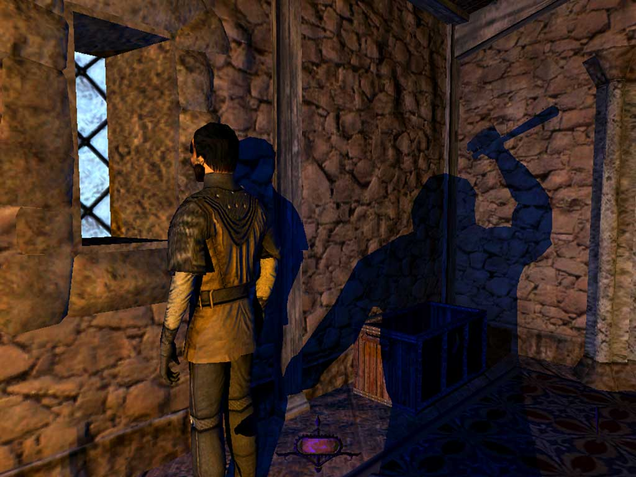 In the world of Thief, the shadows themselves are your best chums... in more ways than one.